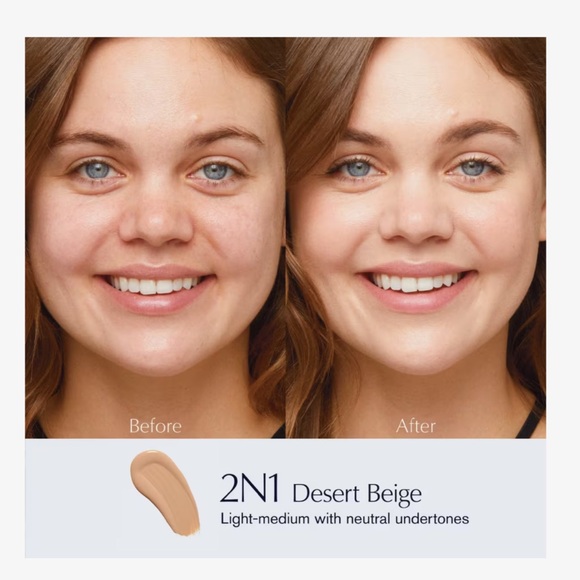 Estee Lauder Double Wear Sheer Long-Wear Makeup SPF 19 - Cream - Picture 3 of 8